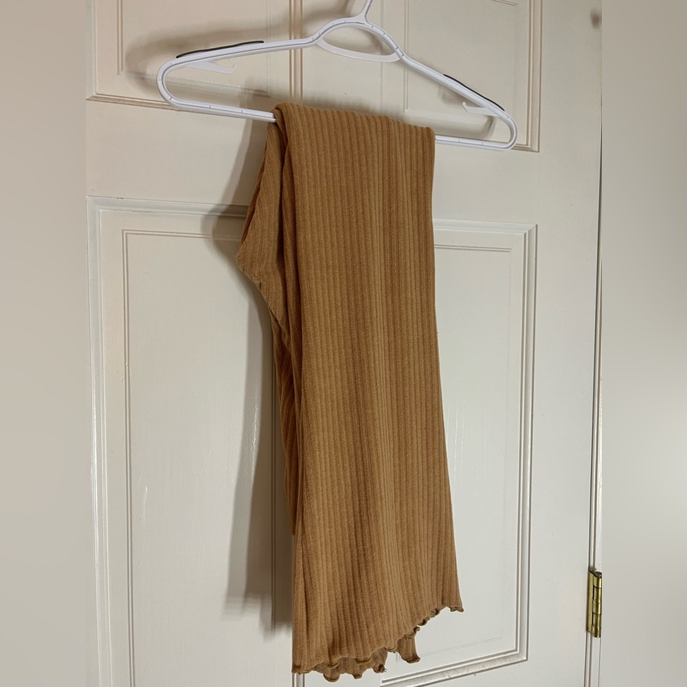 Audrey 3+1 (Vanilla Sky) Ribbed flare pants